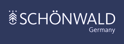 Schönwald Logo blau negativ